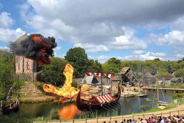 puy du fou chevalier et princesse