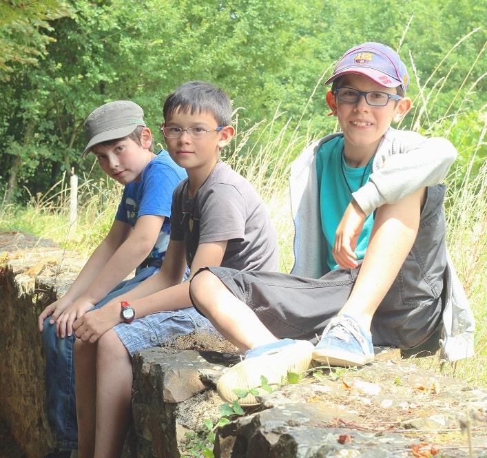 enfant en classe découverte