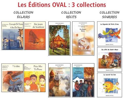 éditions oval , livres