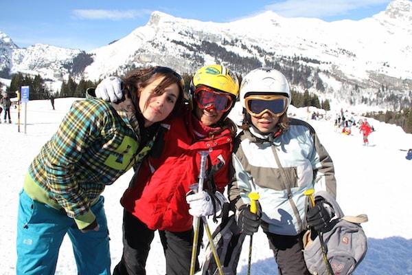 S'amuser en colonie de vacances ski