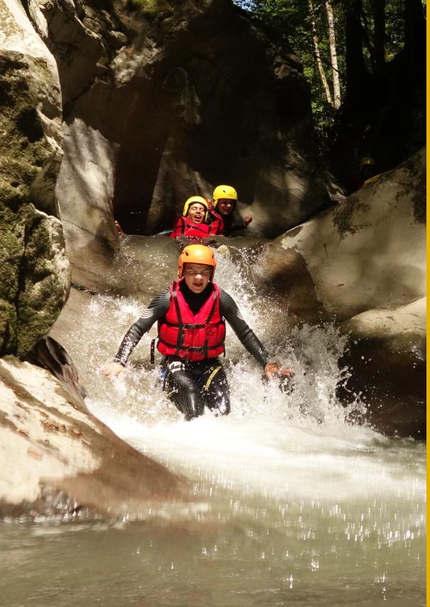 canyoning ados