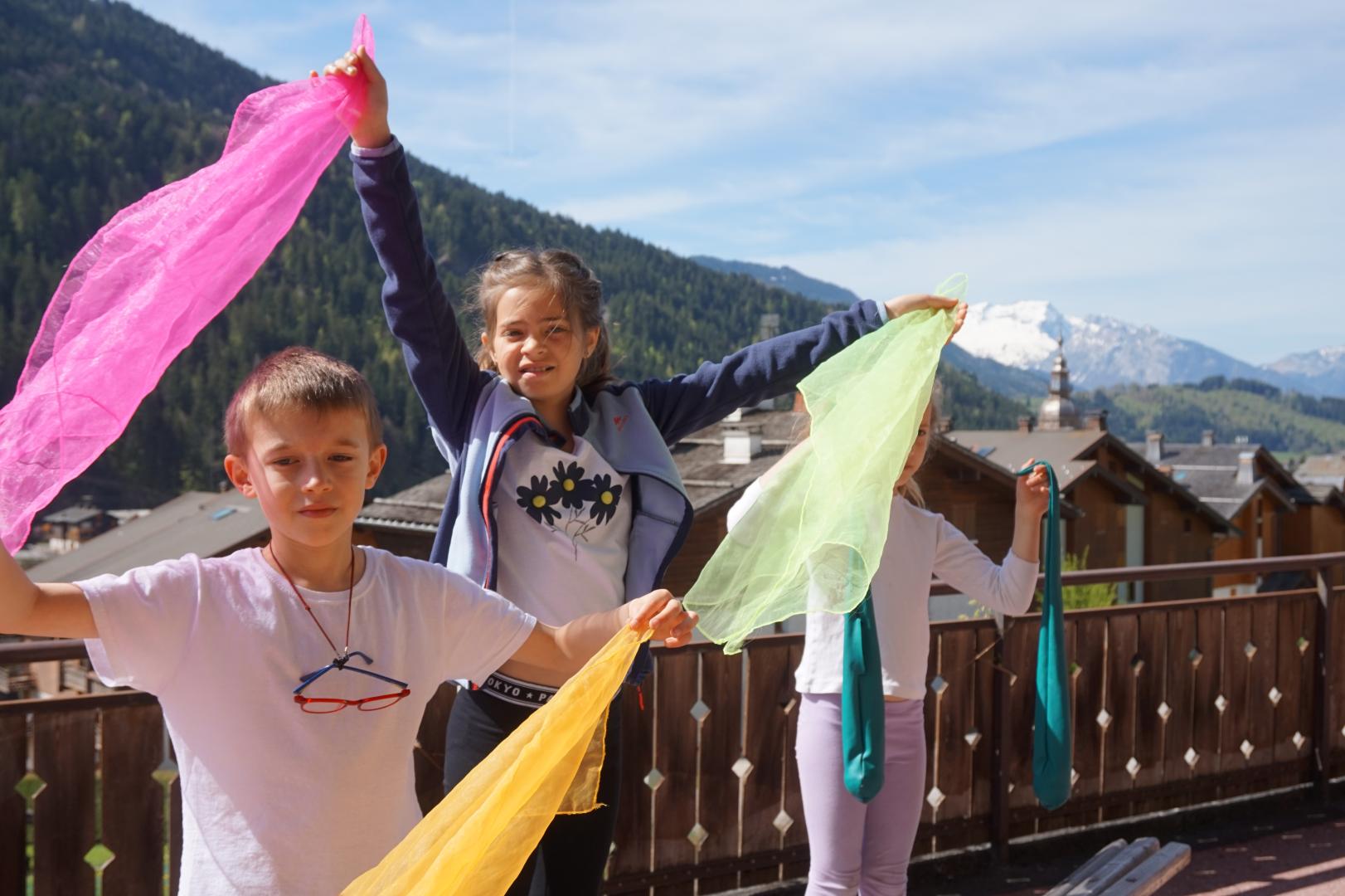 enfants en séjour magie 