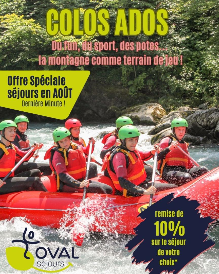 offre spéciale colos haute-savoie