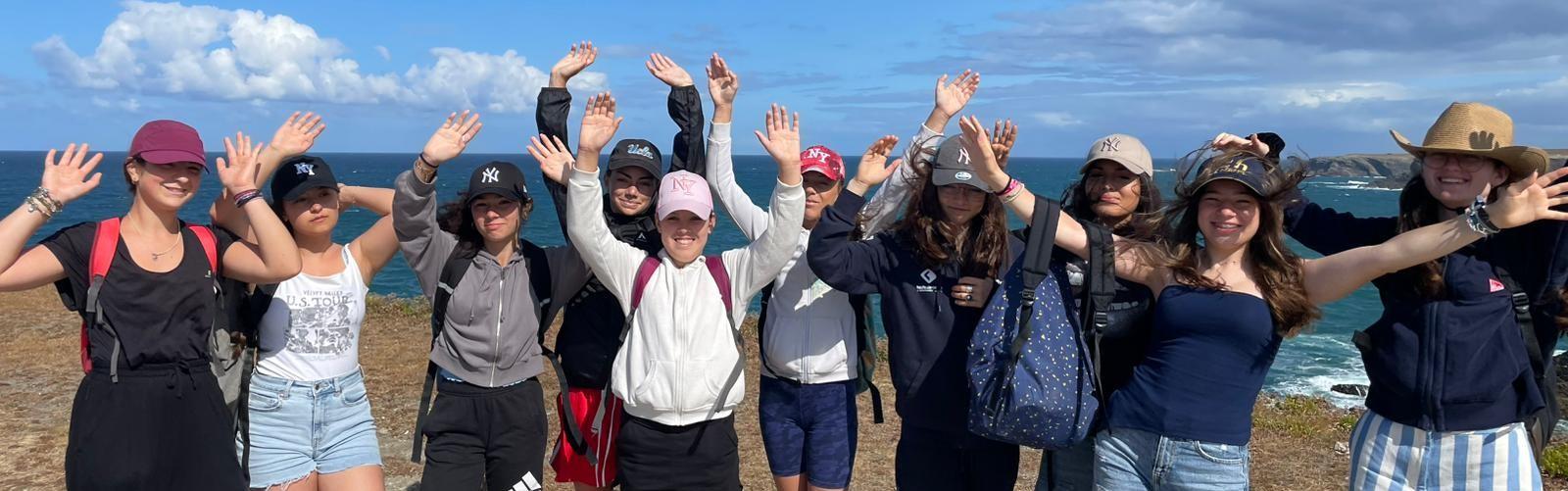 ados en colonie de vacances à Belle-île-en-mer