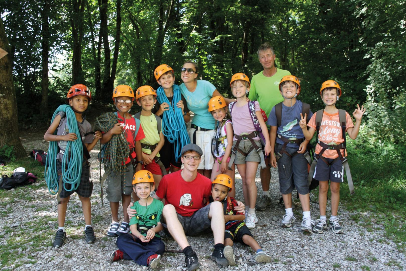Groupe classe escalade