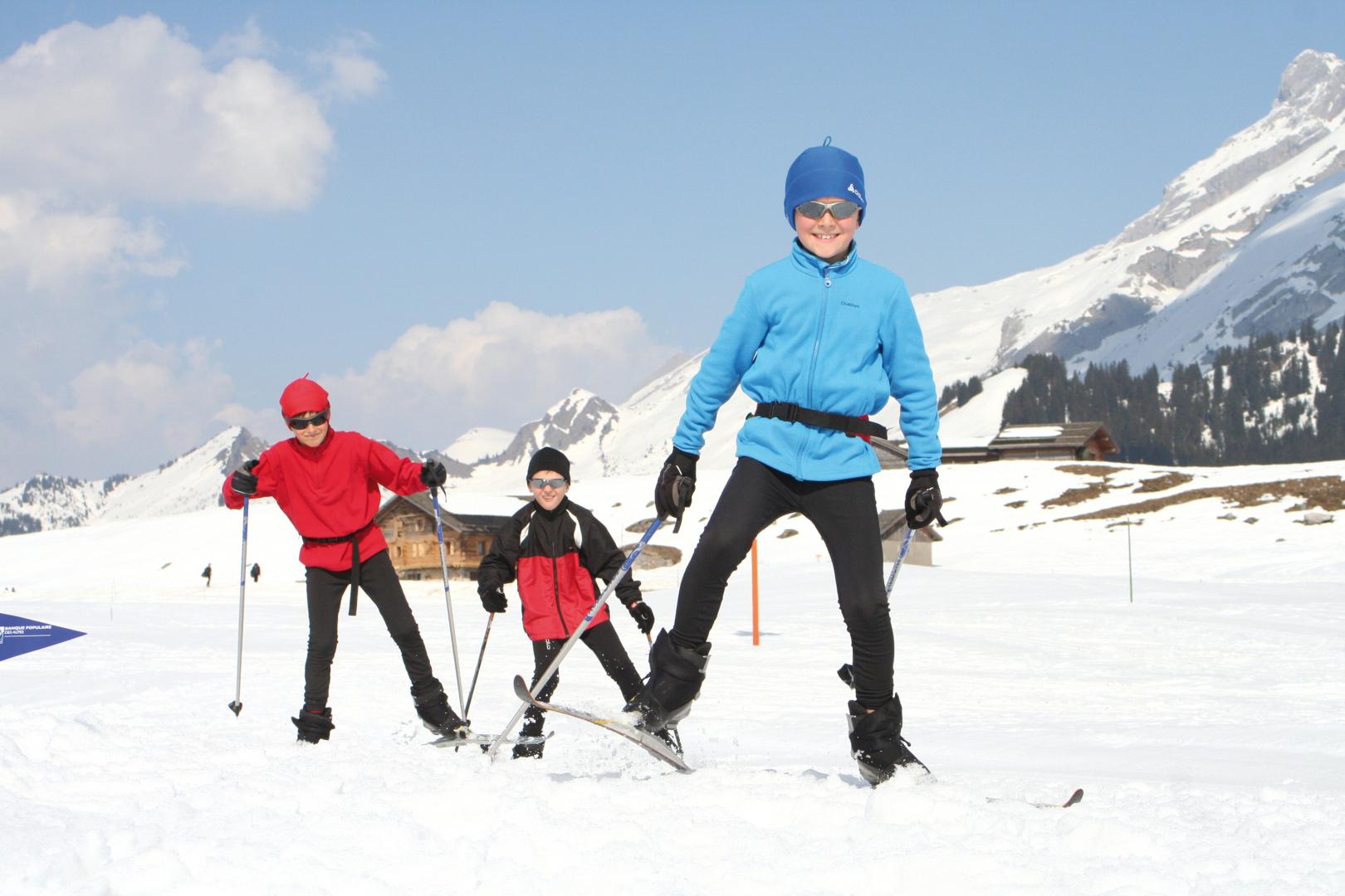 Ski de fond élèves