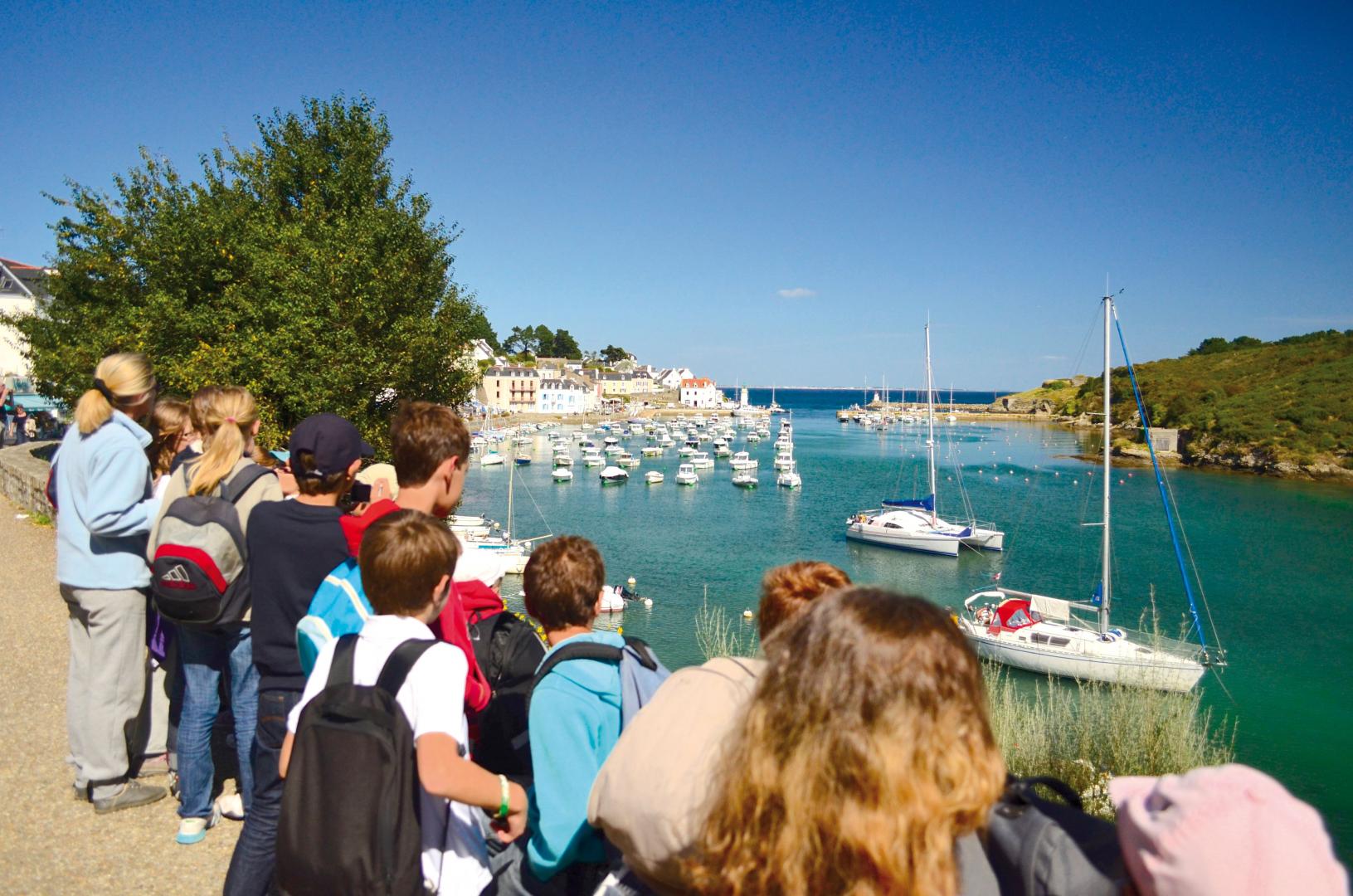 Classe de mer et découverte de l'île