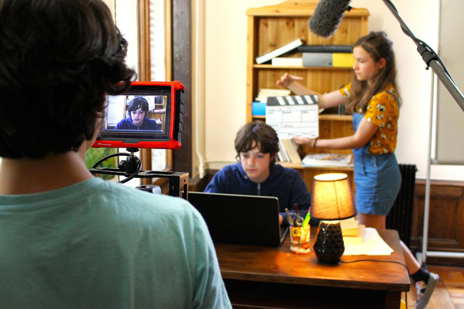 voyage scolaire pour réaliser un film de cinema