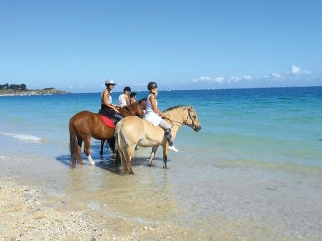 Faire de l'équitation en colonie de vacances 