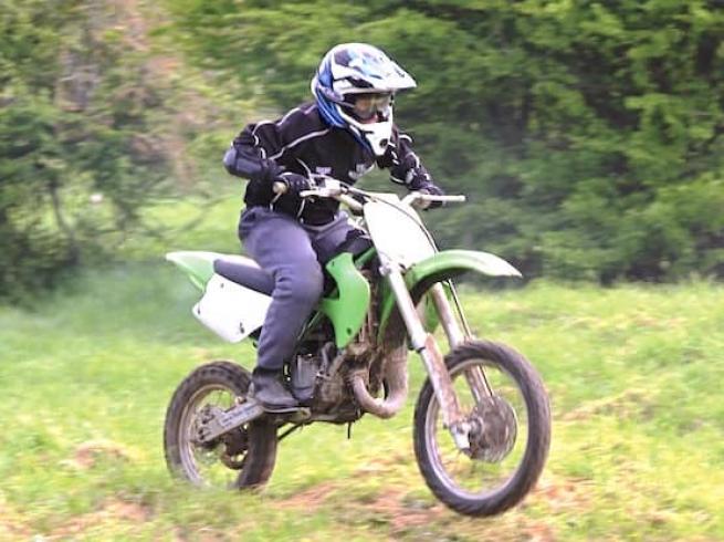 Colonie de Vacances Moto-Cross pour enfants de 8-12 ans