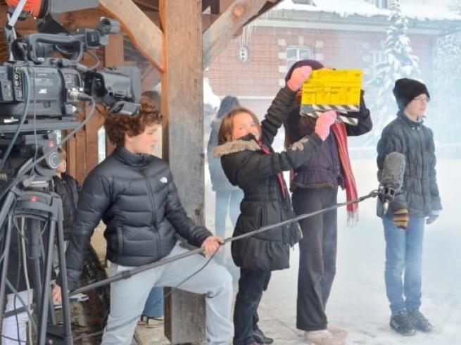 voyage scolaire pour réaliser un film de cinema