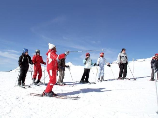 classes de neige ski alpin
