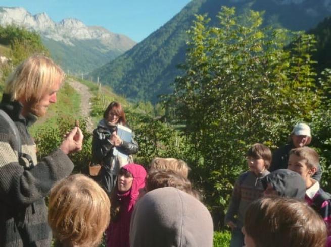 Découverte de la montagne en classe de découverte