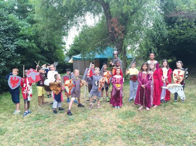 enfants chevaliers