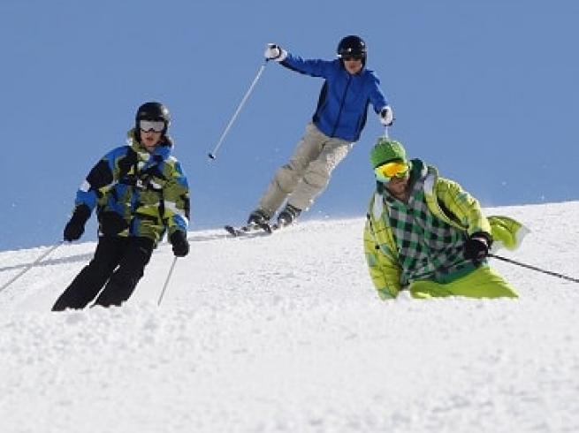 ados qui font du ski