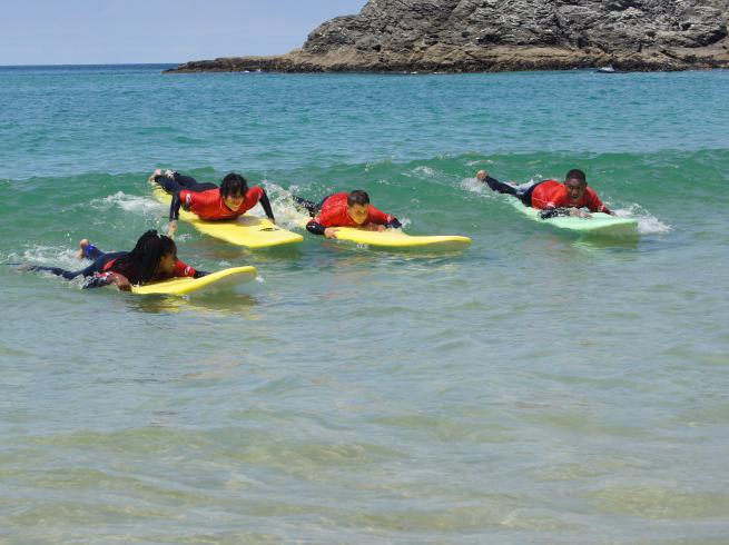 leçon de surf 