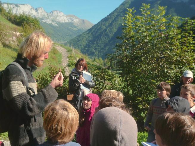 Découverte de la montagne en classe de découverte
