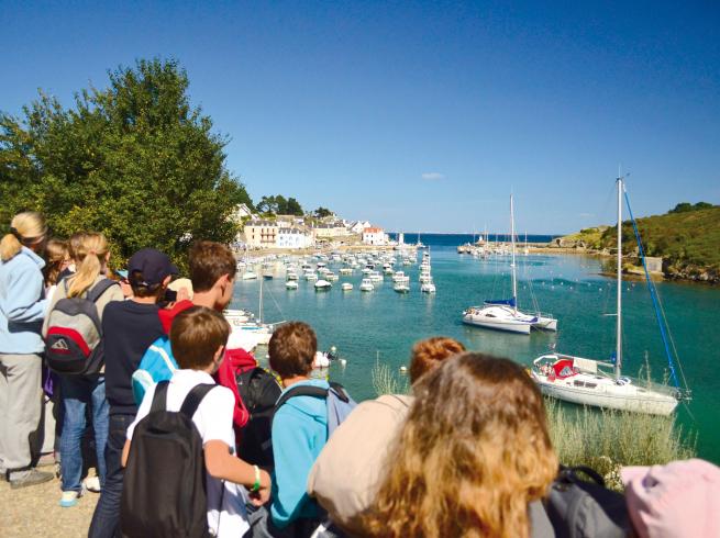 Classe de mer et découverte de l'île
