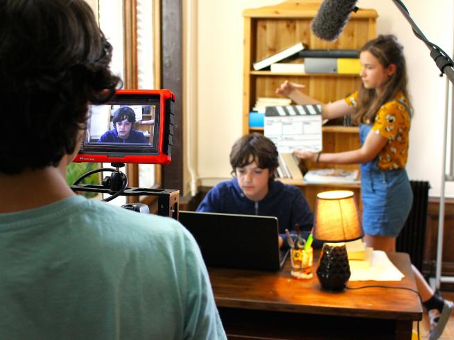 voyage scolaire pour réaliser un film de cinema